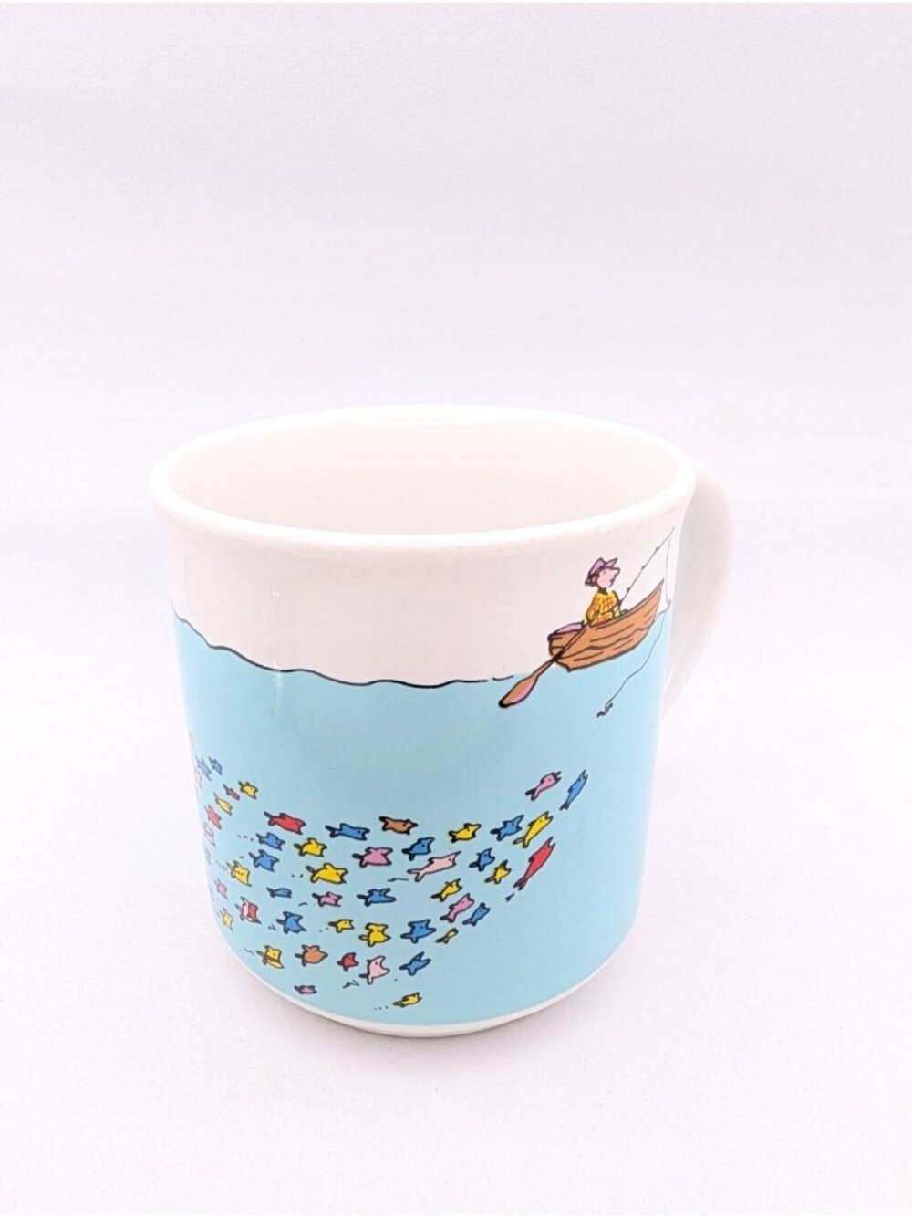 Mug Dream Can Come True fishing Korea Recycled Paper Products Coffee Tea Mug